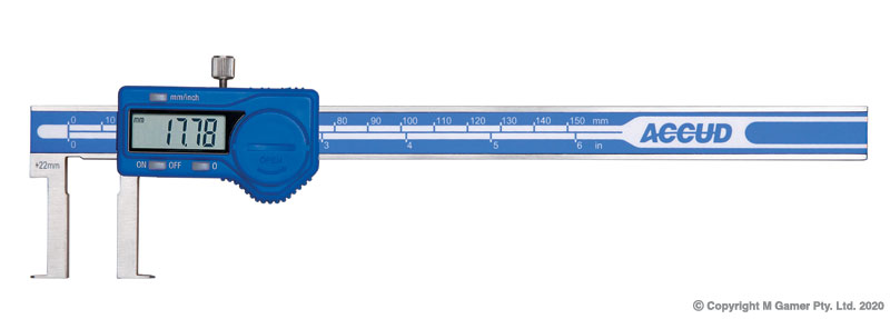 25-200mm Digital Inside Neck Caliper